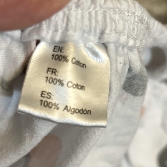 TL Care Baby Mini Crib Sheet Fitted Gray and Pink Whale 24x38" - Picture 2 of 2